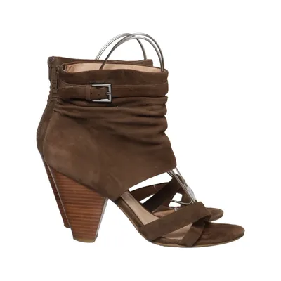 High heel sandals (Brown) from Belmondo