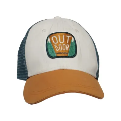 Trucker pet (Wit, Bruin, Blauw) van Quechua
