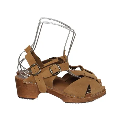 Sabots (Marron) de Sanita Cuir