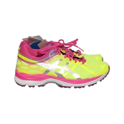 Löparskor (Gul, Rosa, Silverfärgad) från Asics Skinnimitation