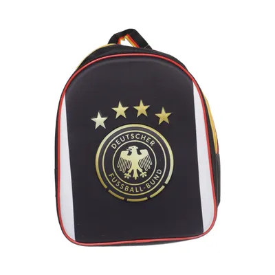 Backpack (Black, Red, Gold) from Deutscher Fussball-Bund Polyester