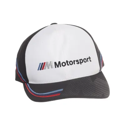 Baseballkeps (Svart, Vit, Blå, Röd) från BMW Motorsport Bomull, Polyester