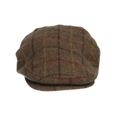 Flat cap (Brun, Flerfärgad) från Hackett London Ull