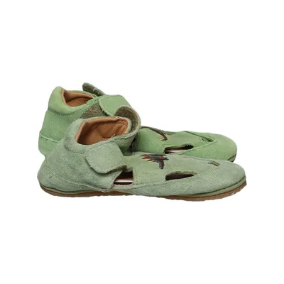 Chaussons pour bébé (Vert) de Wheat Cuir