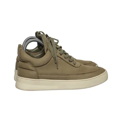 Baskets (Vert) de Filling Pieces Cuir