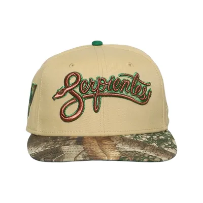Baseballkasket (Beige, Grøn, Brun) fra New Era Bomuld, Polyester