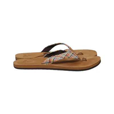 Tongs (Marron, Multicolore) de Reef Cuir