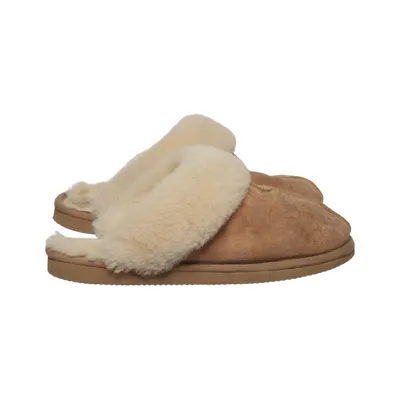 Slippers (Brown, Beige) from Peer of Sweden Leather, Wool