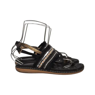 Sandals (Black, Multicolored) from Siketu