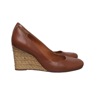 Wedges (Brown) from Cosmoparis Leather