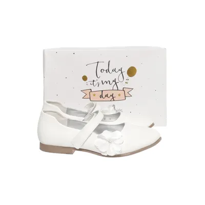 Ballerinaskor (Vit) från Happy Girls by Eisend