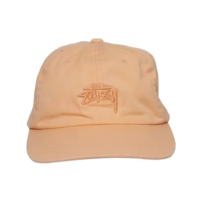 Casquette de baseball (Rose) de Stüssy Coton