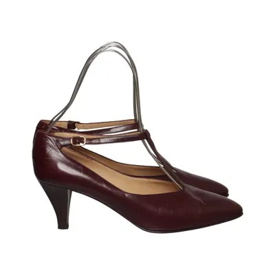 Pumps (Brown) from Alberto Gozzi Leather