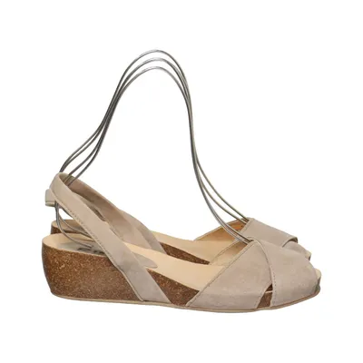 Wedges (Beige) from Ria Menorca Leather