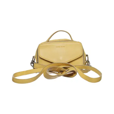 Shoulder-bag (Yellow) from Daniel Silfen Leather
