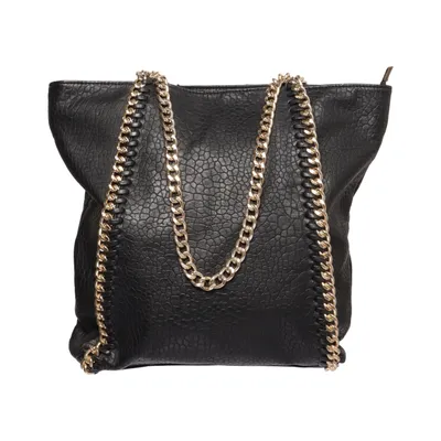 Handväska (Svart, Guldfärgad) från Tiamo