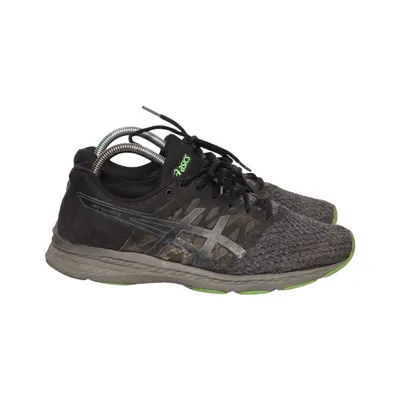 Running shoes (Gray, Green) from Asics