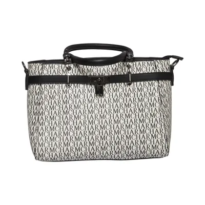 Handbag (Black, White) from Charm