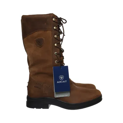 Laced boots (Wythburn H20 Weathered brown) from Ariat Leather