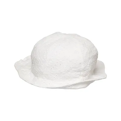 Chapeau anti-UV (Blanc) de Pusblu Coton