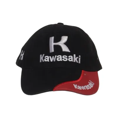 Baseball cap (Black, Red) from Kawasaki