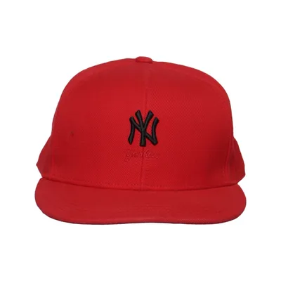 Baseball cap (Red) from Major League Baseball Acrylic, Cotton, Wool