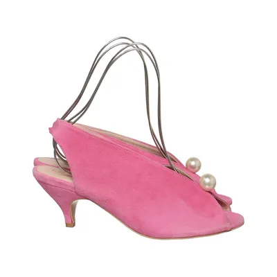 High heel sandals (Pink) from L37 Leather
