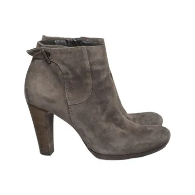 Heeled boots (Gray) from Alberto Fermani
