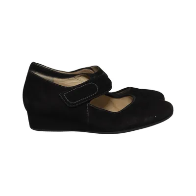 Wedges (Black) from Hassia Leather