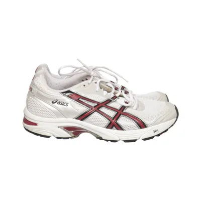 Running shoes (White, Red, Silver) from Asics