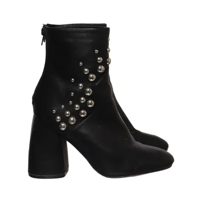 Bottes à talons (Noir) de Lost Ink