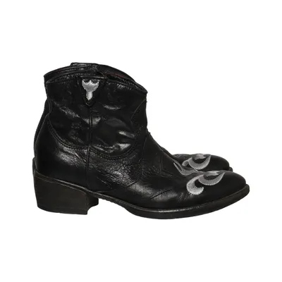 Cowboyboots (Svart)