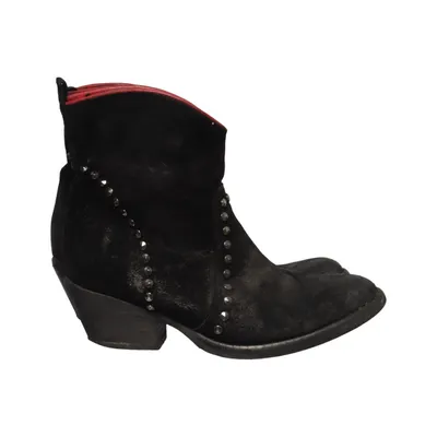Ankle boots (Black) from Ovyé