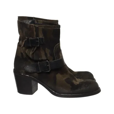 Boots (Grön, Flerfärgad) från Strategia Skinn