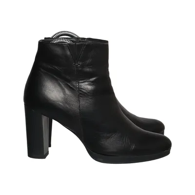 Bottes à talons (Noir) de Lazzarini Cuir