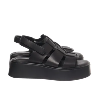 Sandalen (Zwart) van Vagabond Leer