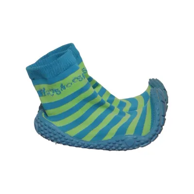 Baby Sockenschuhe (Blau, Grün) von Polarn O. Pyret