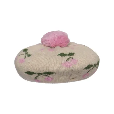 Beret (BELOU KNIT BERET) fra Konges Sløjd Akryl, Polyamid, Polyester, Uld