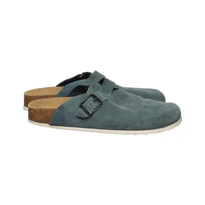 Clogs (Blue) from Walkx Leather
