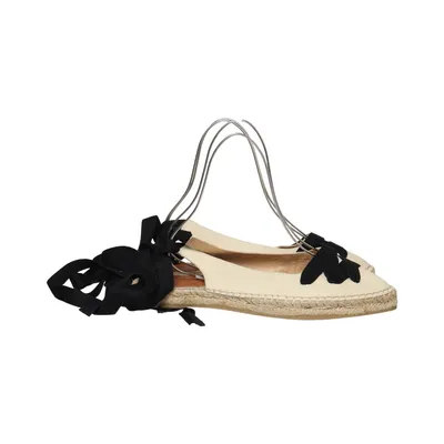 Espadrilles (Weiß, Schwarz) von J.Crew Leder