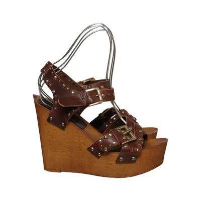 Træsko (Brun) fra Kurt Geiger Læder