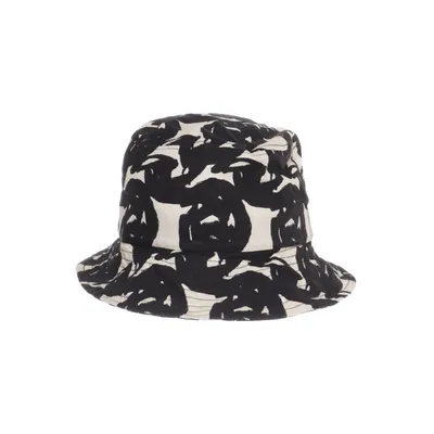 Bucket hat (Zwart, Wit) van Opus Katoen, Polyester