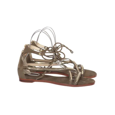 Sandals (Green) from Rachel Zoe Leather
