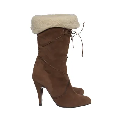 Laarzen met hak (Bruin, Beige) van Brian Atwood Leer
