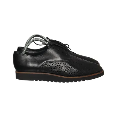 Richelieus (Noir) de Shoe Biz Copenhagen Cuir
