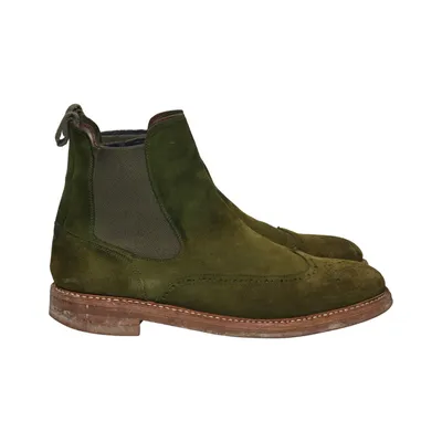 Chelsea boots (Grøn) fra Handstich