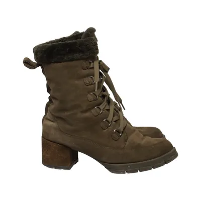 Heeled boots (Green) from Unisa Leather