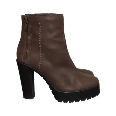 Heeled boots (Brown) from Cobler Leather
