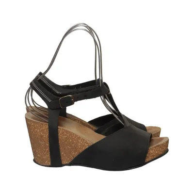 Sleehakken (Zwart) van Bella Moda Shoes