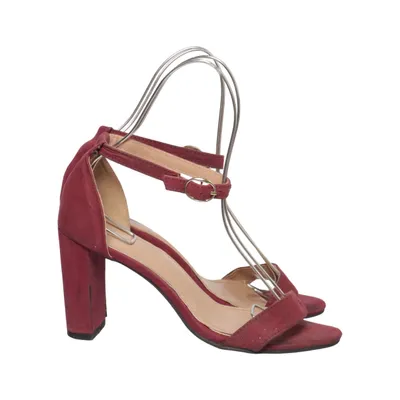 Sandales à talons hauts (Rouge) de Top Moda